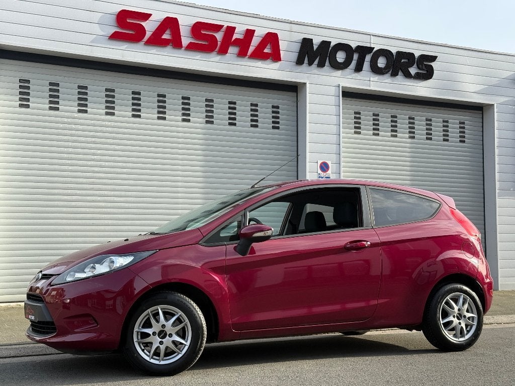 Ford Fiesta 1.25 Benzine | Airco | Top Staat | 12MGarantie, Voorwielaandrijving, Stof, Zwart, Fiësta
