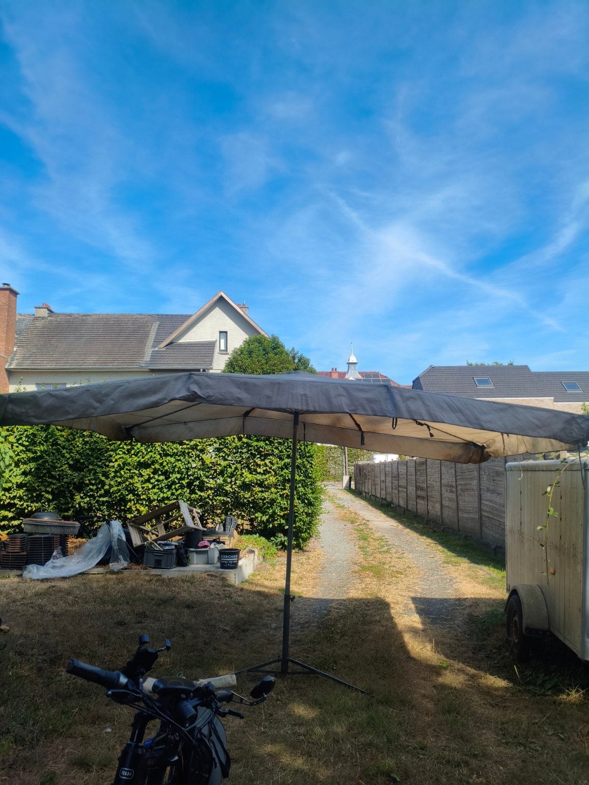 Markt parasol, Diversen, Ophalen, Gebruikt