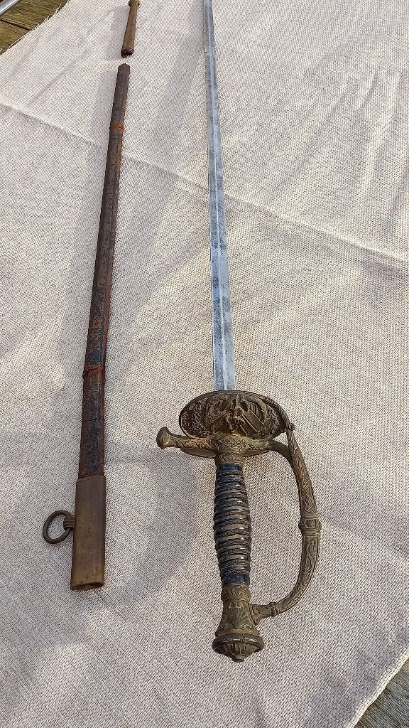 Épée ou sabre de la Marine française modèle 1837, Enlèvement ou Envoi, Marine, Épée ou sabre