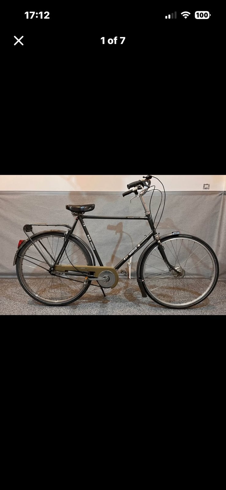 Vélo vintage Gazelle, Ophalen