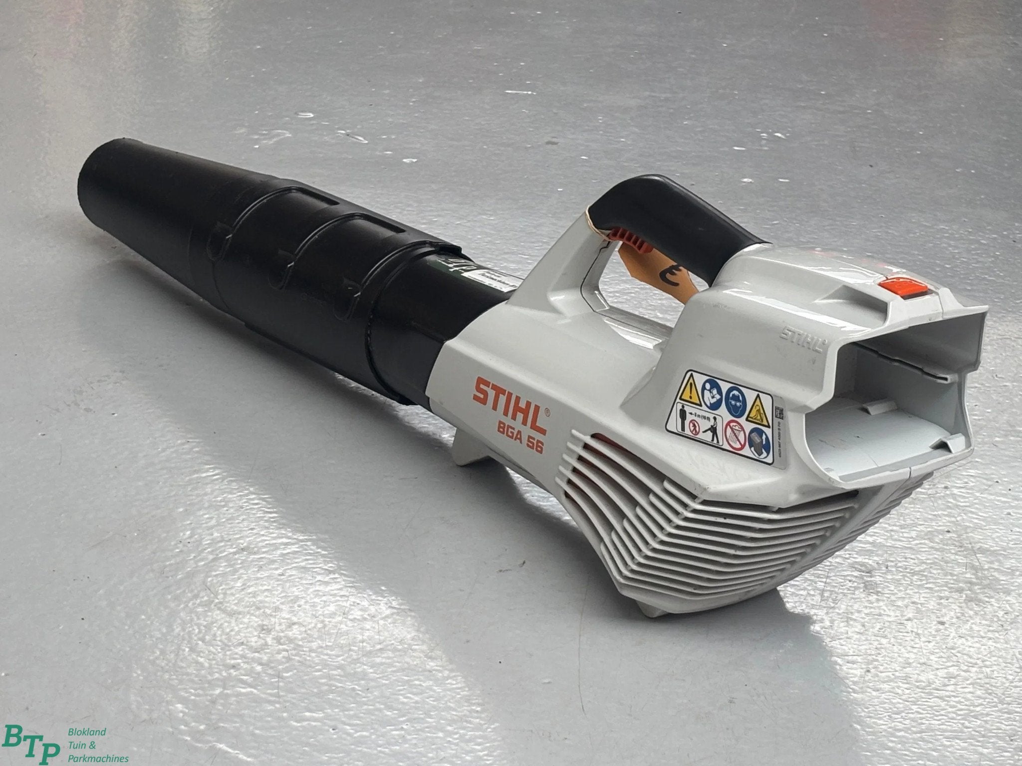 Stihl Bga56 gebruikte accu bladblazer voor AK accu, Bladblazer
