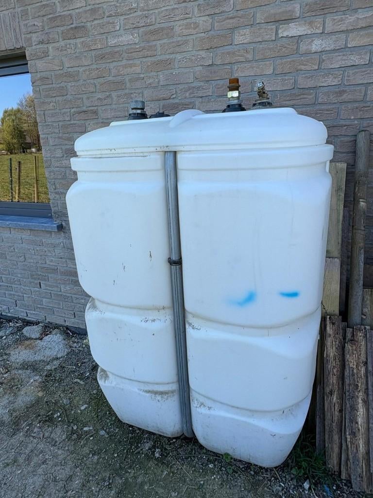 Citerne à mazout 1000L, 150 litres ou plus, Enlèvement, Utilisé, Synthétique