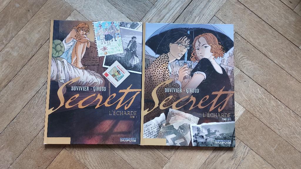 2 bd Secrets - L'écharde, Duvivier, Plusieurs BD, Comme neuf, Enlèvement
