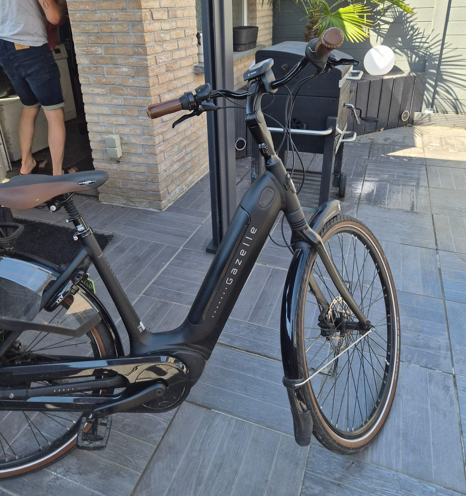 Gazelle elektriche fiets+ fietstas + extra fietsslot, Fietsen en Brommers, 47 tot 51 cm, Ophalen, Zo goed als nieuw, Gazelle