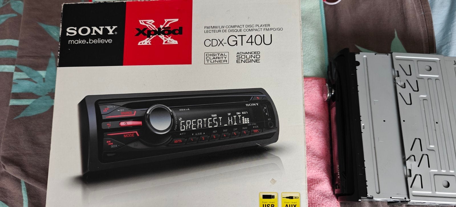 autoradio sony, Enlèvement ou Envoi, Utilisé