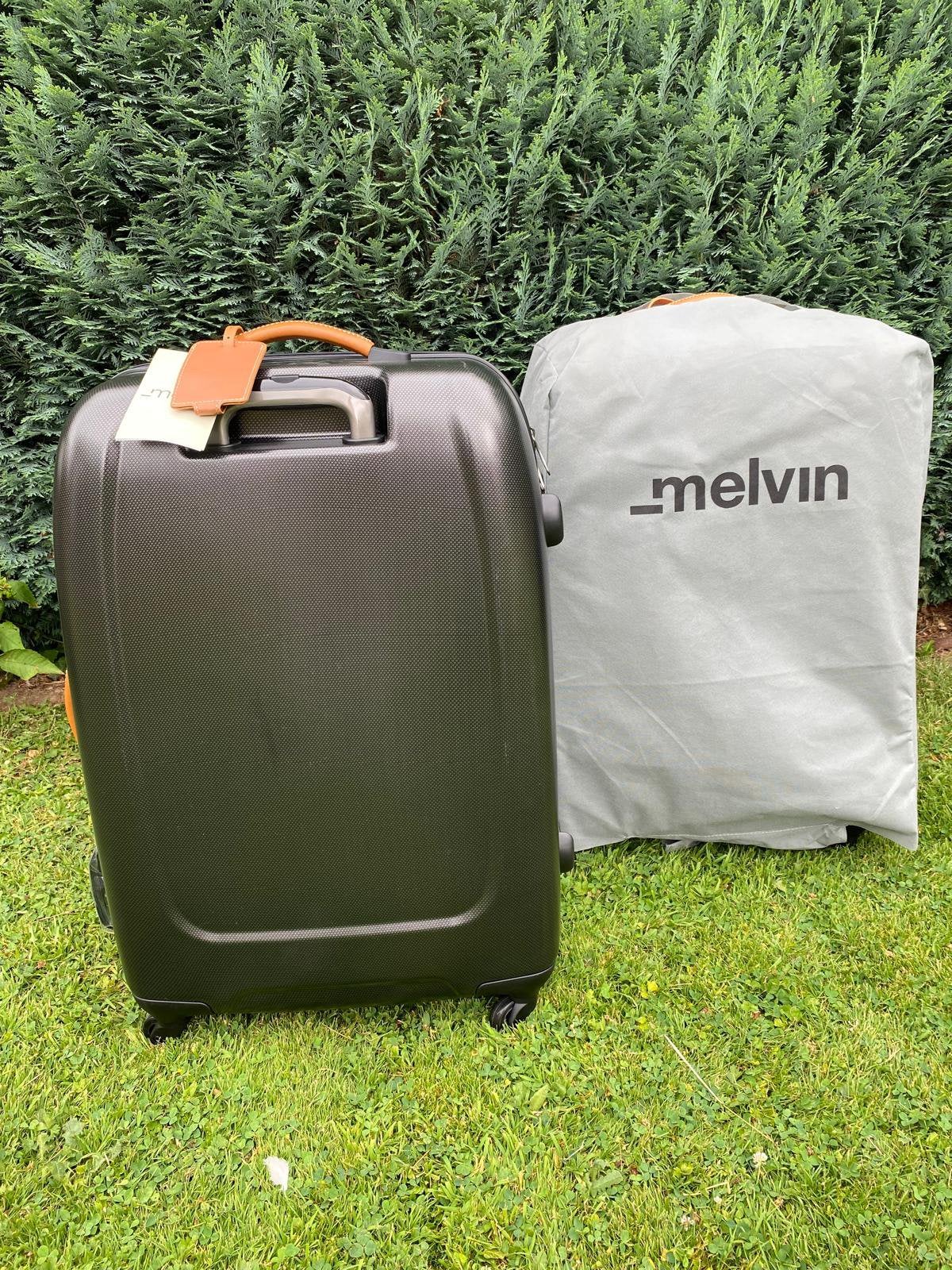 Lot de 2 valises Melvin xtra light 79 cm, Neuf, 70 cm ou plus, Plastique dur, Enlèvement