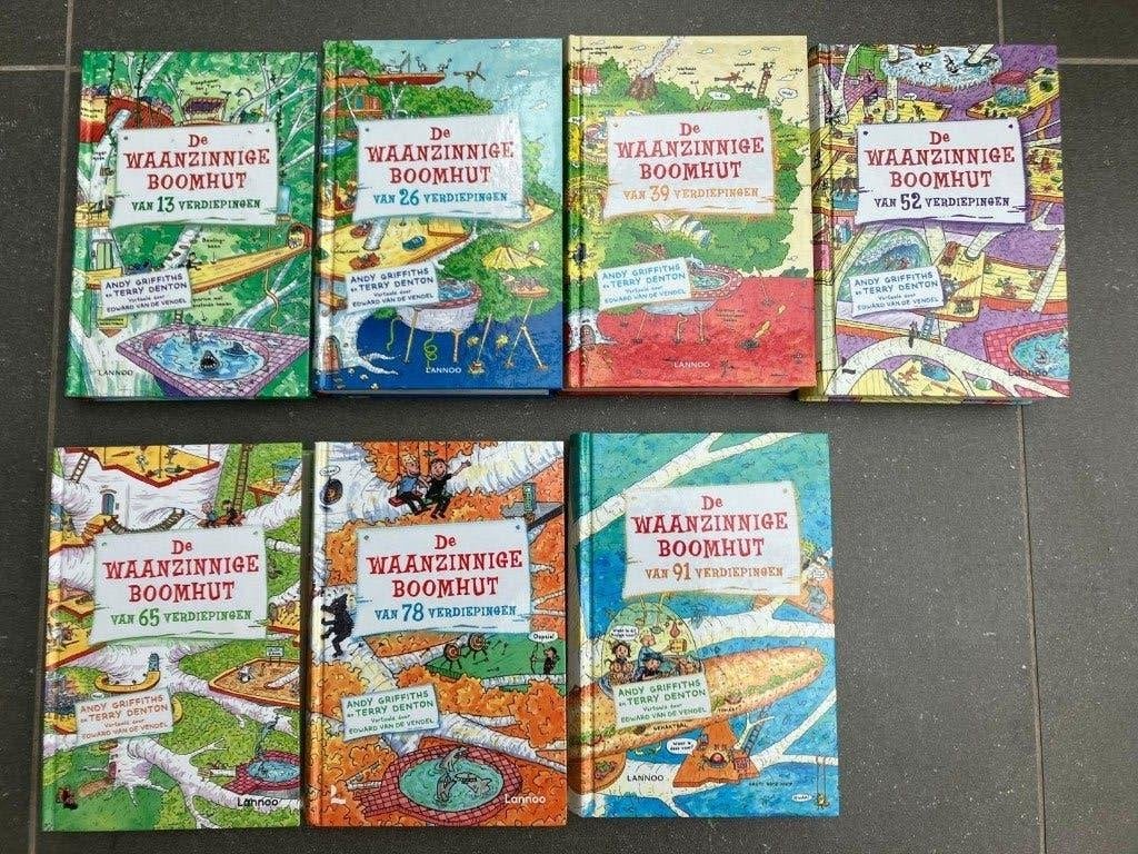 Boek "De waanzinnige boomhut", Enlèvement ou Envoi, Comme neuf, Andy Griffiths en Terry Denton, Fiction