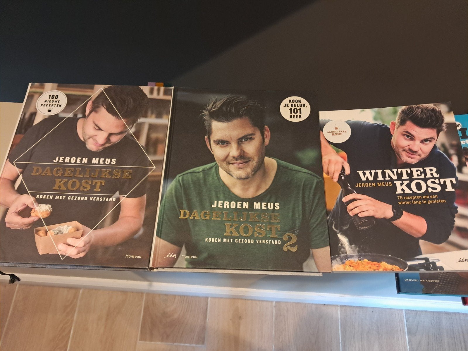 kookboeken, Ophalen