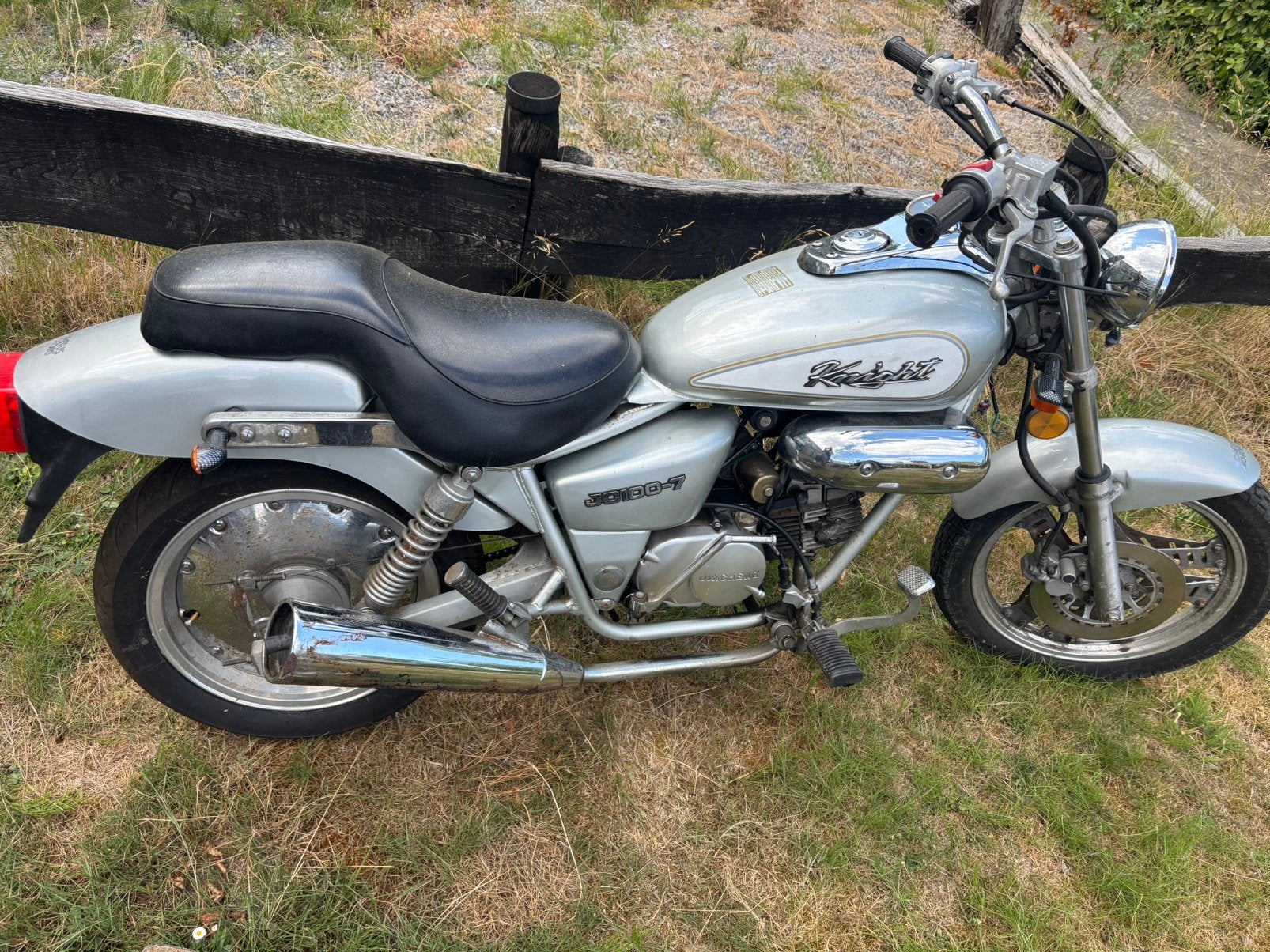 Moto chopper 110 cc, Motoren, Chopper, Gebruikt, Particulier, 11 kW of minder