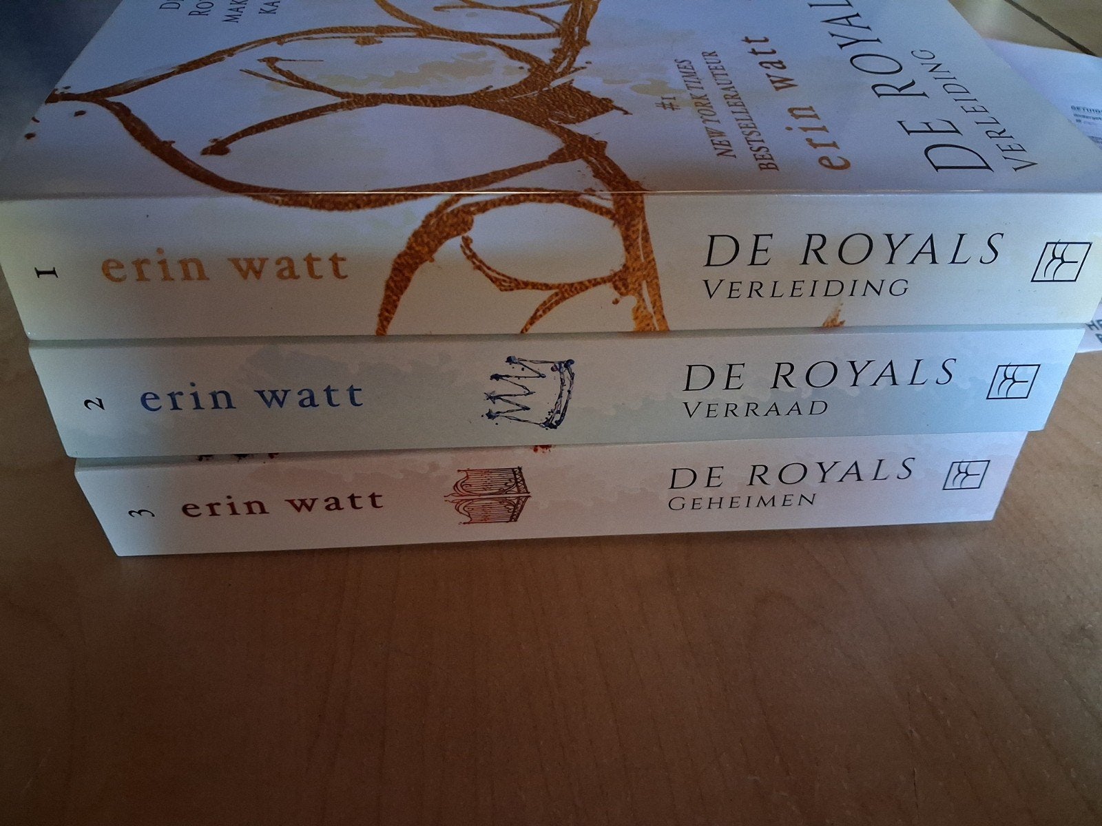 De Royals, Boeken, Ophalen, Nieuw, Erin Watt