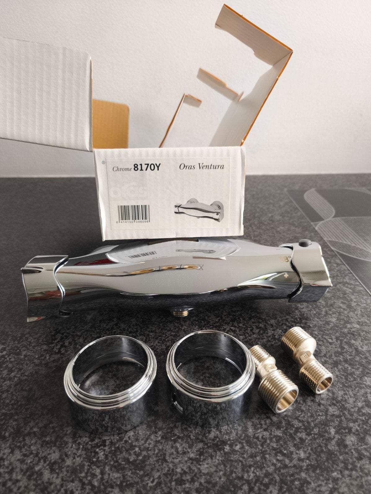 Douche Mengkraan, Ophalen, Nieuw, Chroom, Douche