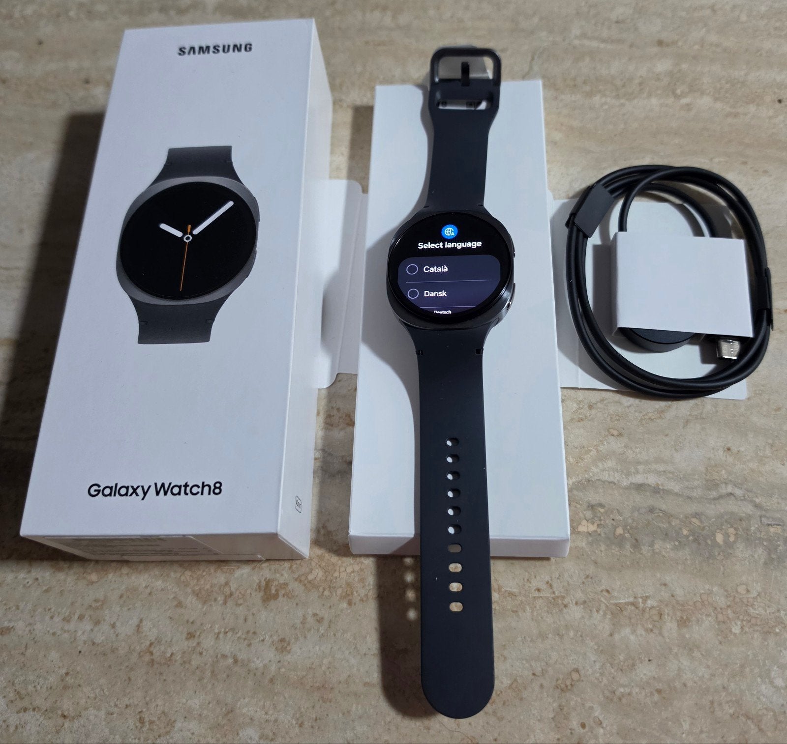 Samsung smart watch 8, Ophalen