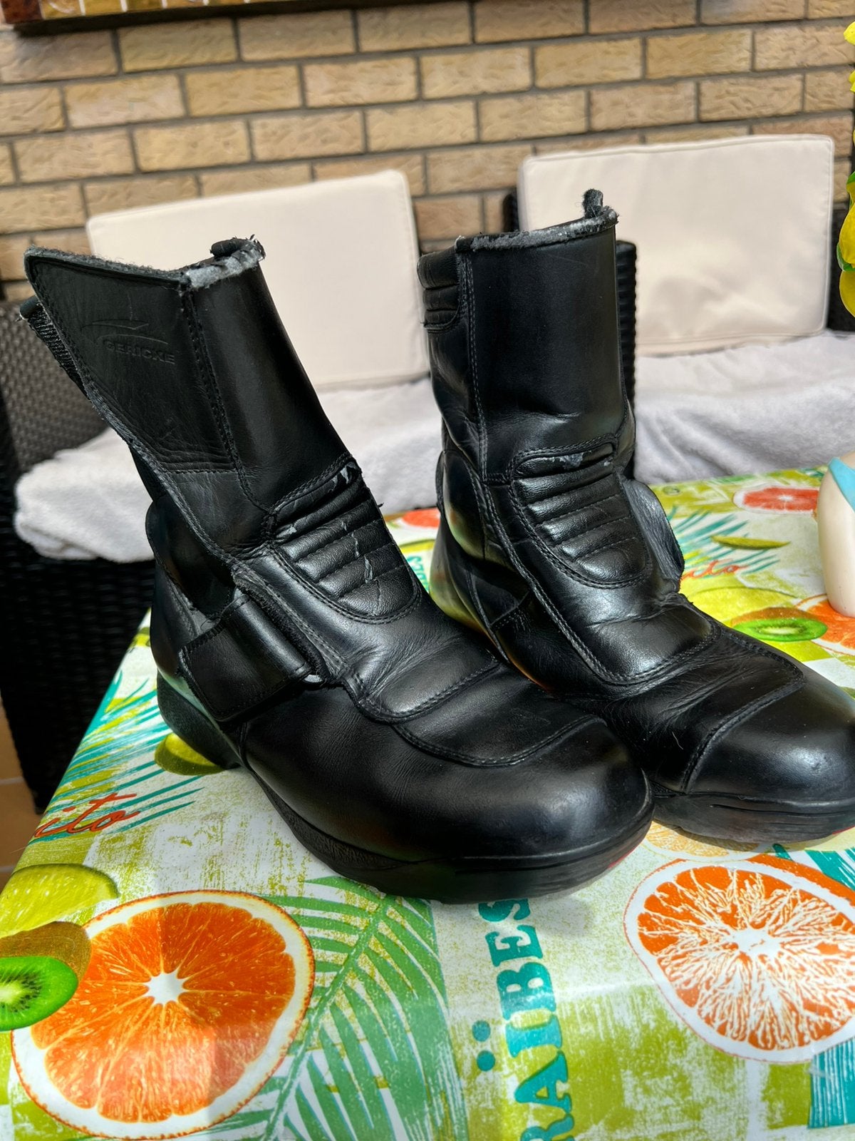 Dames moto boots Hein Henricke maat 38., Motoren, Ophalen, Dames