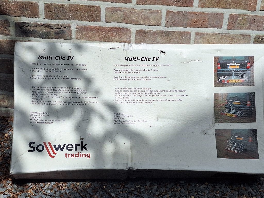 Porte-vélo / attelage Multi-Clic IV – 4 vélos, Enlèvement, 3 vélos ou plus, Comme neuf, Accessoire porte-vélos