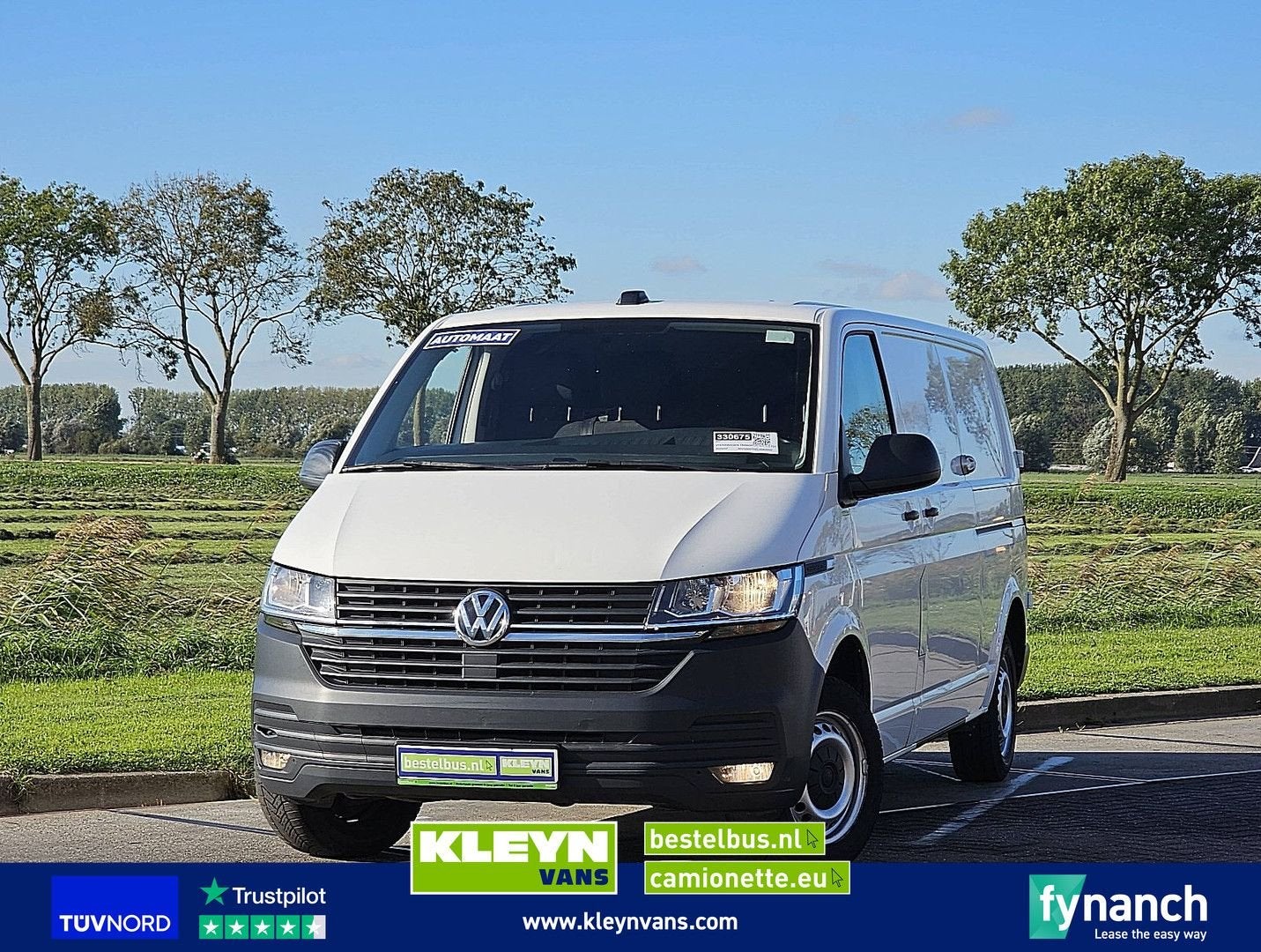 Volkswagen TRANSPORTER 2.0 TDI L2 DSG Dub.schuif, Automaat, Wit, Bedrijf, Diesel