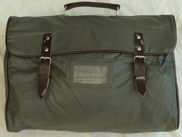 Kleding Tas, Bekleidungssack, NVA, DDR, Oost-Duits, 1986.(2), Ophalen of Verzenden, Landmacht, Overige typen