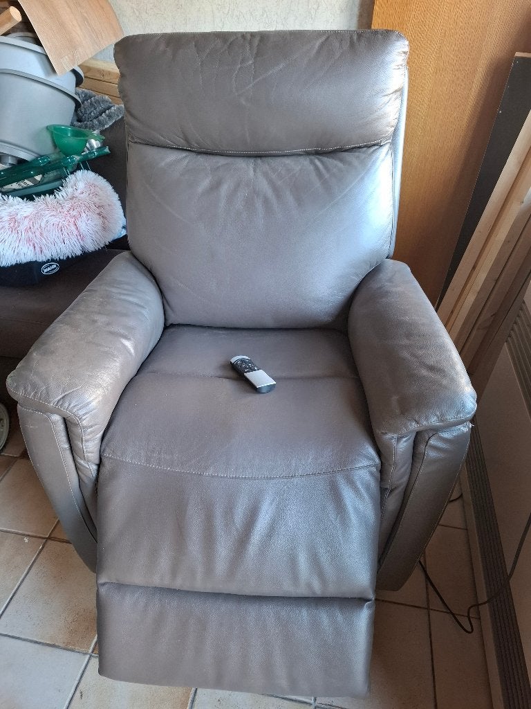 chaise relax, Maison & Meubles, Banc droit, Enlèvement, Cuir, Une personne