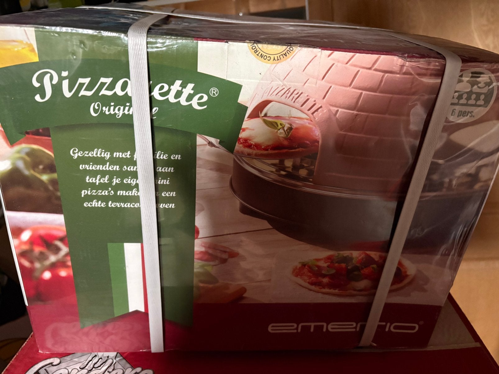Pizzarette 6 personen ( nieuw), Jardin & Terrasse, Fours à pizza, Enlèvement, Neuf