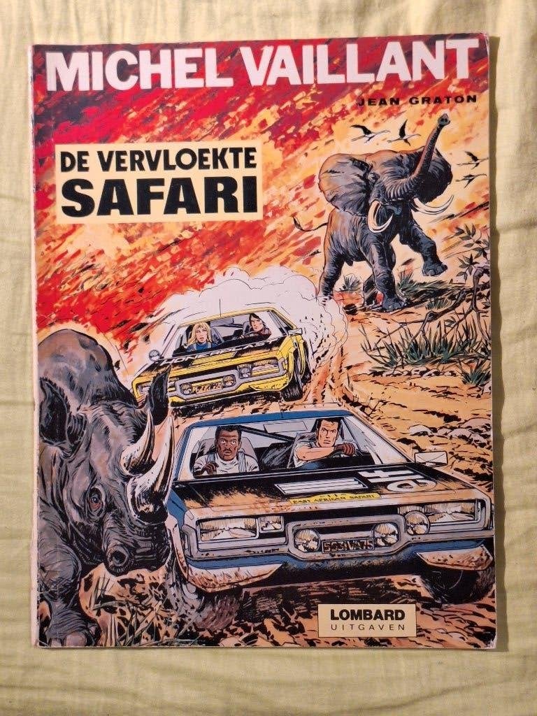 Michel Vaillant 27: de vervloekte safari, Eén stripboek, Ophalen of Verzenden, Gelezen