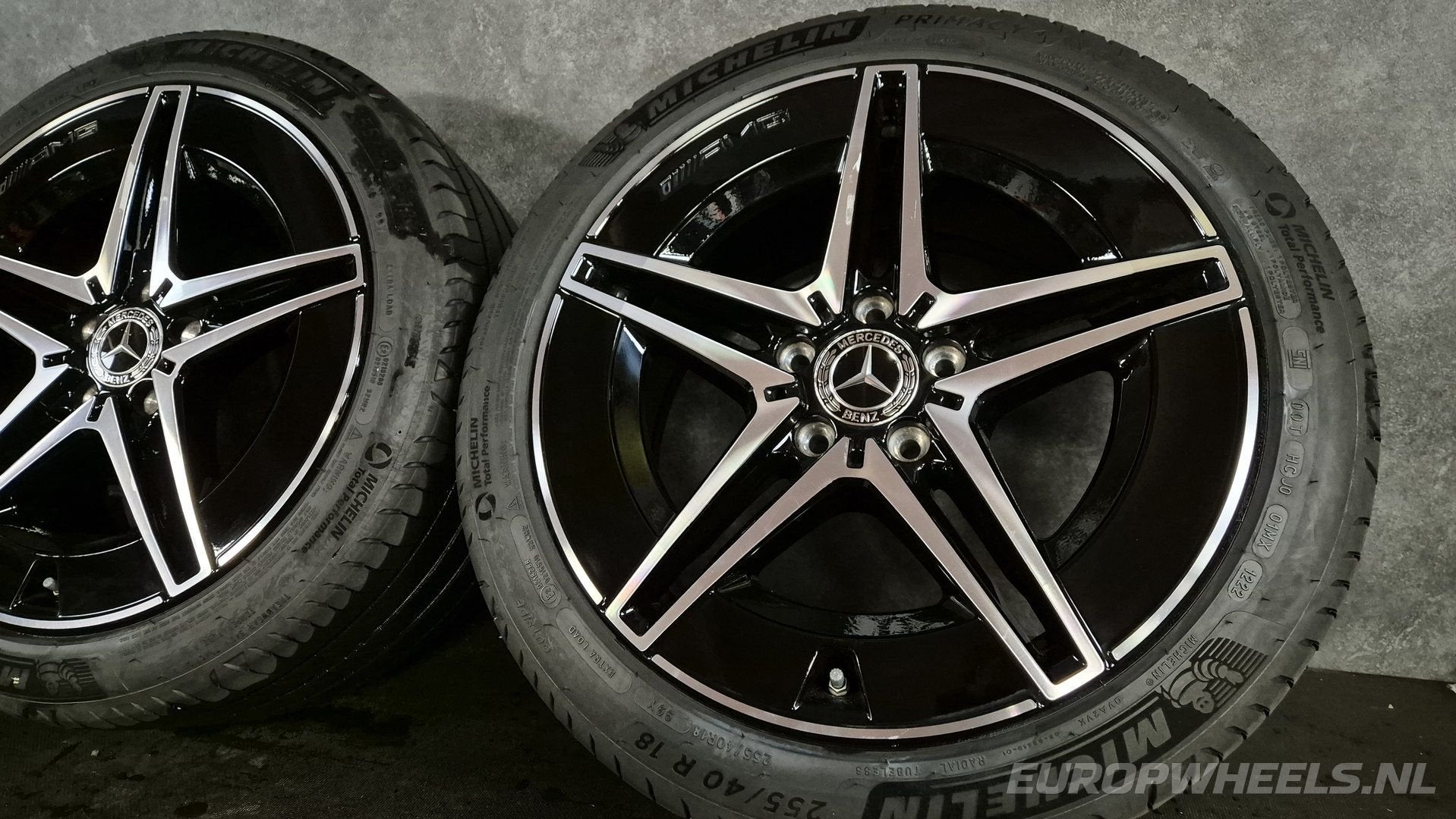 Jantes Mercedes 18 pouces pour les modèles C300e, C300de et, Pneus et Jantes, Véhicule de tourisme, Pneus été, -