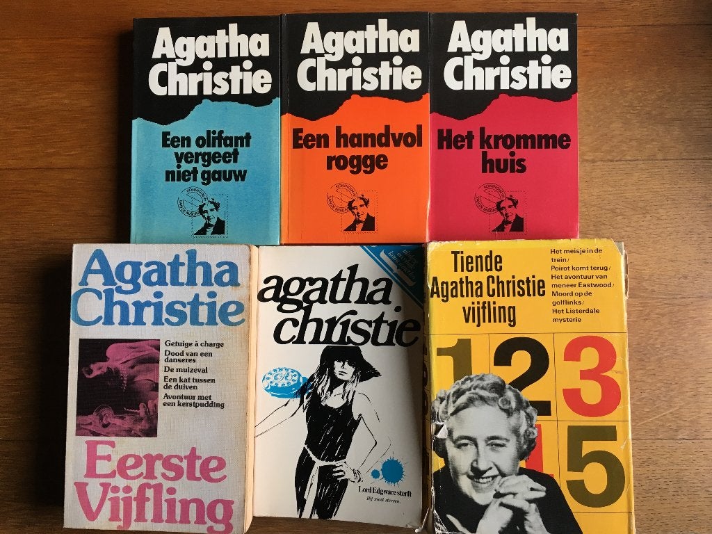 Agatha Christie detectiveromans, Boeken, Ophalen, Gelezen, Agatha Christie