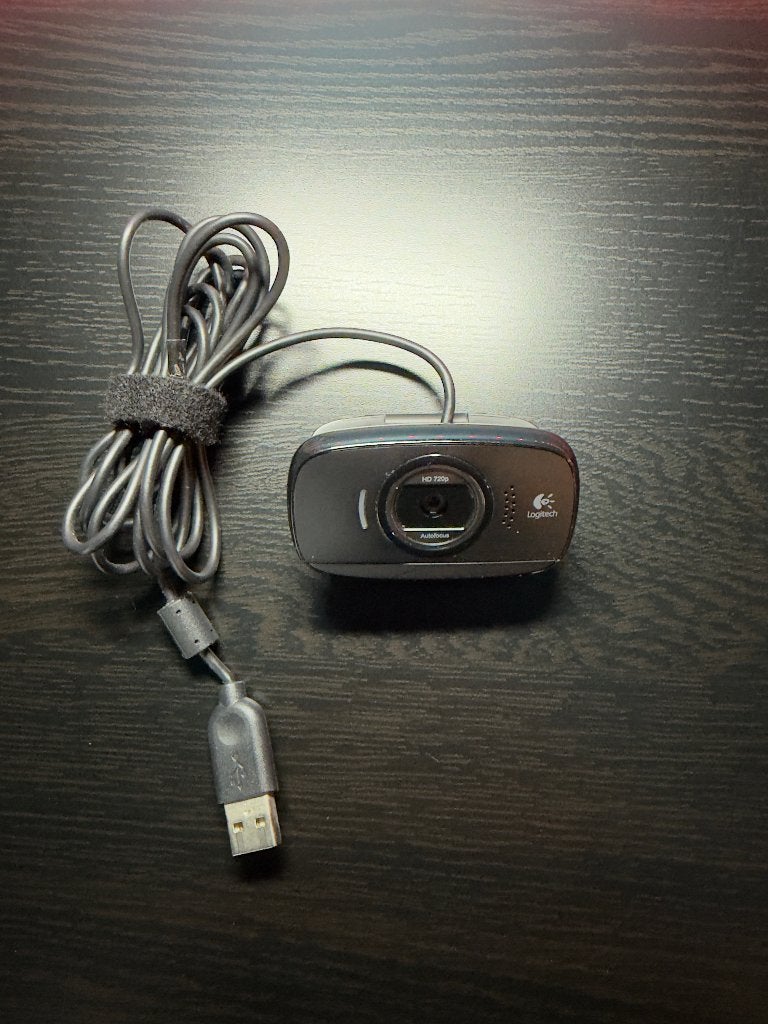 Logitech C525 HD webcam 720p autofocus met microfoon, Computers en Software, Gebruikt, Logitech, Ophalen of Verzenden, Windows