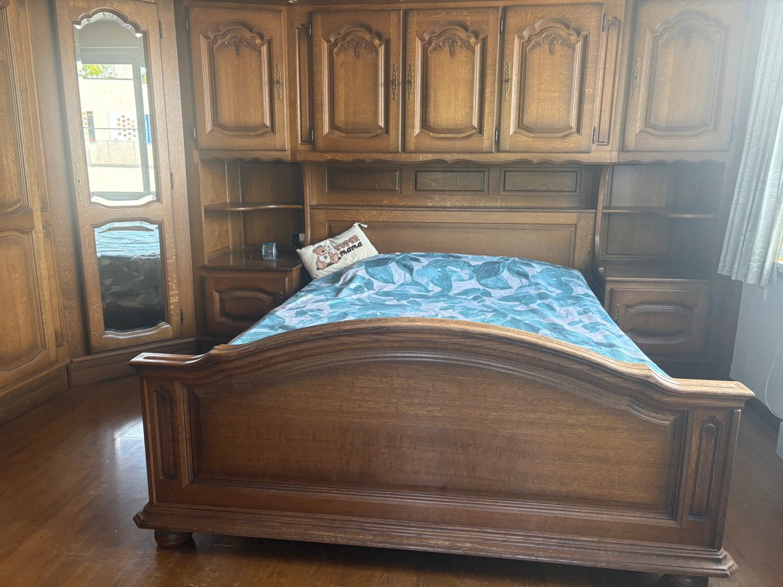Massief eiken slaapkamer., Ophalen