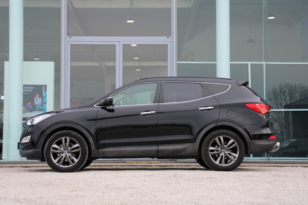 Hyundai Santa Fe 2.2CRDi Executive 4WD 197 PK *CAM*OPENDAK*T, Auto's, Hyundai, Gebruikt, Beige, Zwart, https://public.car-pass.be/vhr/8fe92c23-9d08-4c16-8b92-6d4284d6730a