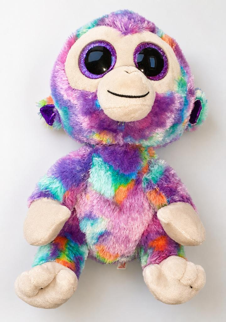 knuffel gekleurde aap Ty Zuri, Enfants & Bébés, Jouets | Peluches, Neuf, Moyen (20 à 80 cm), Ty, Enlèvement ou Envoi