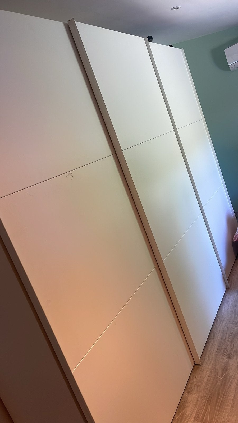Witte kleerkast, Huis en Inrichting, Kasten | Kleerkasten, Gebruikt, Ophalen