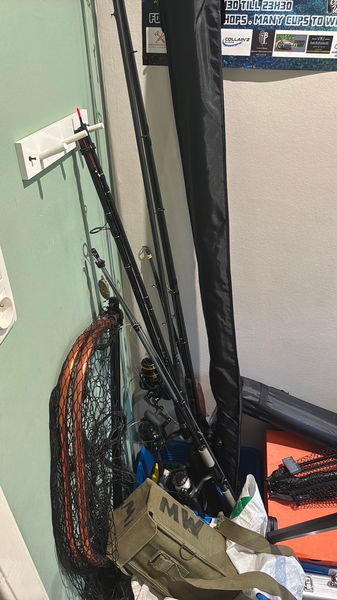 Preston visstoel en vishengels, Doe-het-zelf en Bouw, Ophalen of Verzenden, Zo goed als nieuw