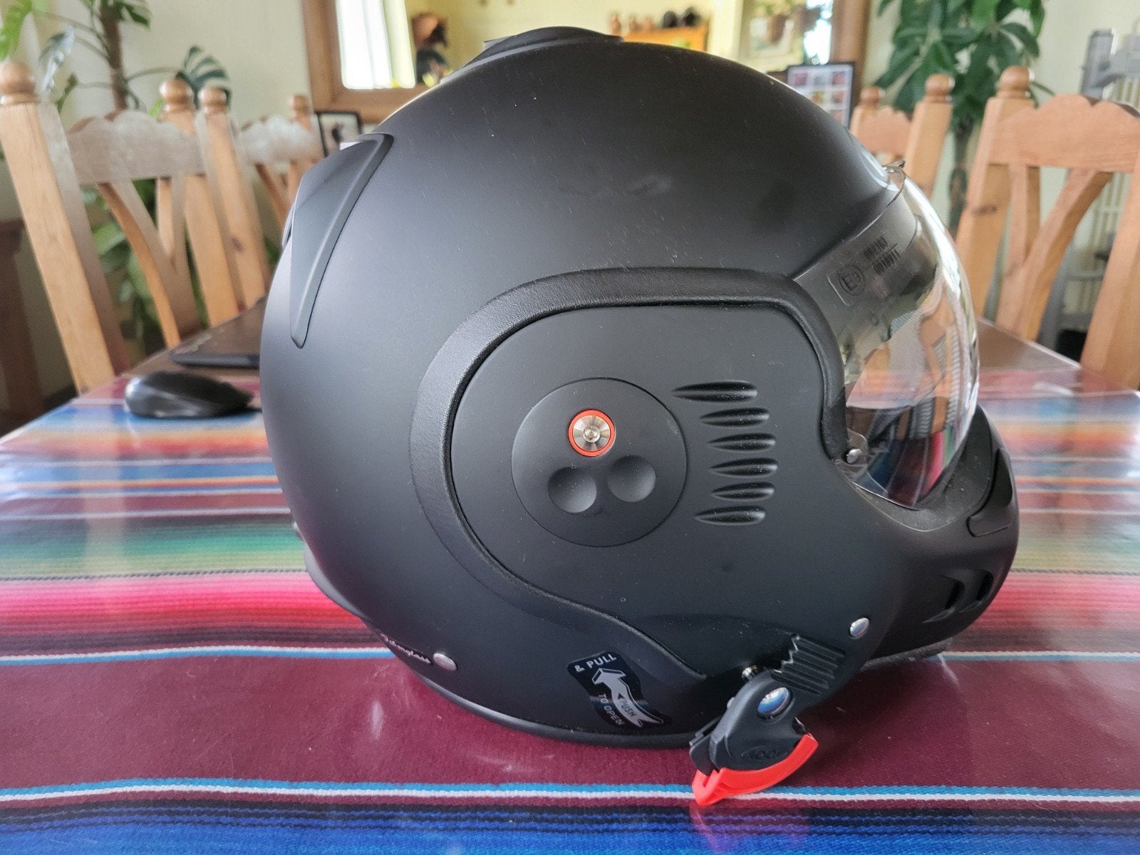 Roof Boxer helm xs, Motoren, Kleding | Motorhelmen, Ophalen of Verzenden, XS