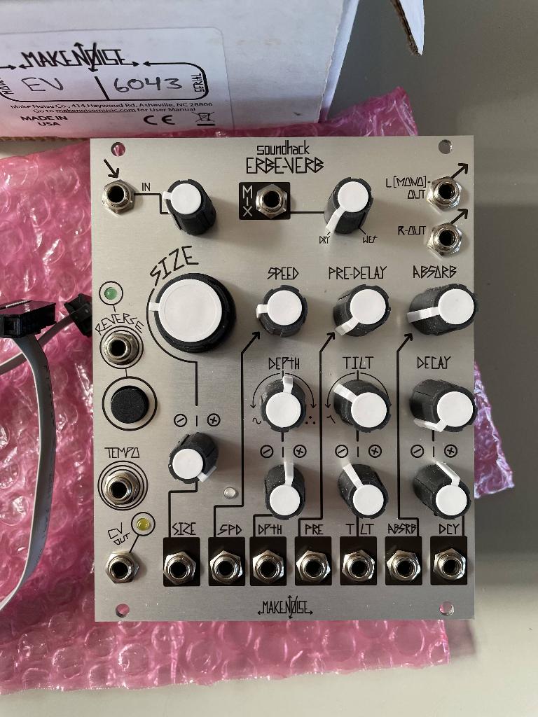 Erbe-Verb Make Noise Eurorack Module, Musique & Instruments, Musiques & Instruments Autre, Enlèvement ou Envoi, Comme neuf