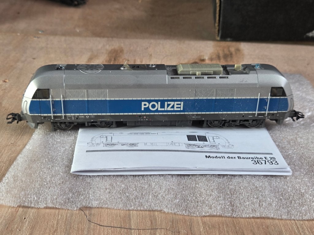 loco polizei, Hobby & Loisirs créatifs, Trains miniatures | HO, Enlèvement ou Envoi, Courant alternatif, NS, Utilisé