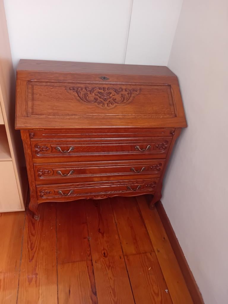 Secretaris, Huis en Inrichting, Kasten | Secretaires, Ophalen, Zo goed als nieuw, Vintage