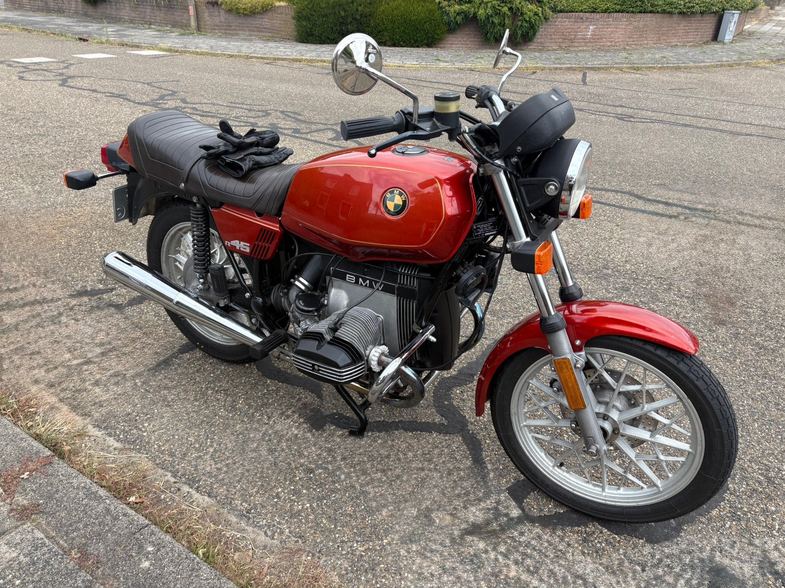 BMW R45 oldtimer als nieuw, Motoren, 2 cilinders, Gebruikt, Toermotor, Minimaal motorrijbewijs A2
