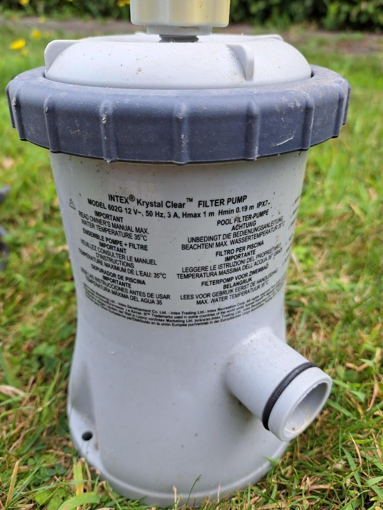 3 zaken voor intex zwembad (alles samen nemen), Tuin en Terras, Ophalen, Gebruikt, Zwembadpomp