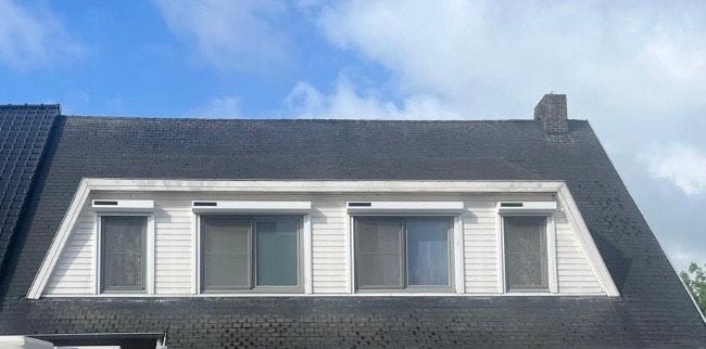 Rolluiken op zonne-energie + Somfy afstandsbediening, Doe-het-zelf en Bouw, Rolluiken, Ophalen, Zo goed als nieuw