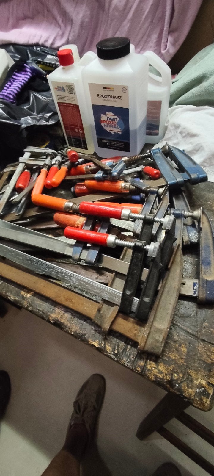 Lot de serre joints, Enlèvement