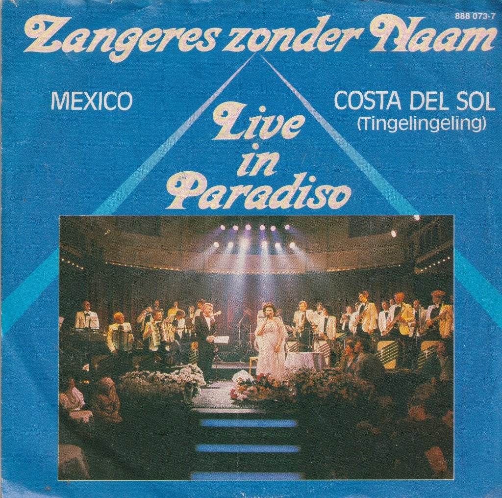 Zangeres zonder naam – Mexico (Live) / Costa del sol, Ophalen of Verzenden, Gebruikt, 7 inch, Nederlandstalig