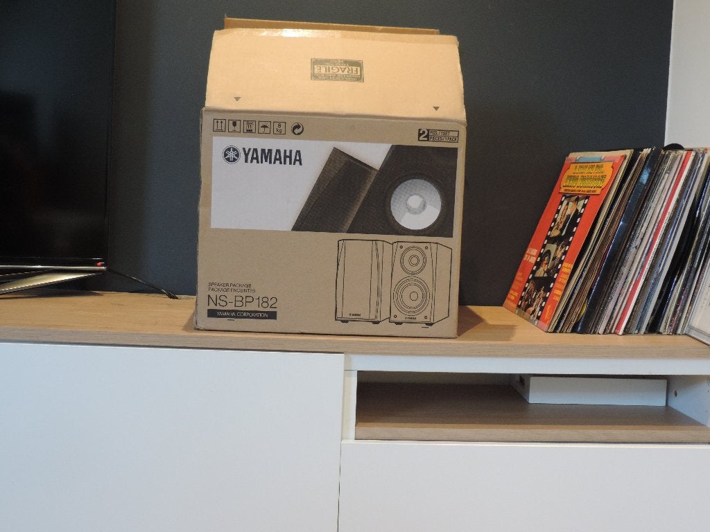 Enceintes Yamaha NS-BP182 – Neuves, jamais déballées., Bass-reflex, Enlèvement, Utilisé, Yamaha
