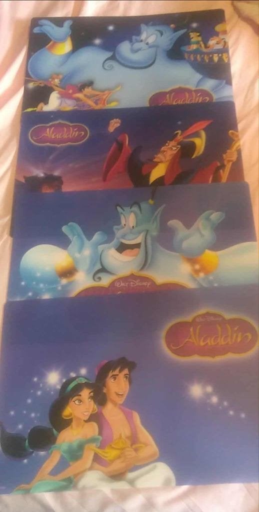 placemats Aladdin NIEUW en strip Aladdin, Ophalen of Verzenden