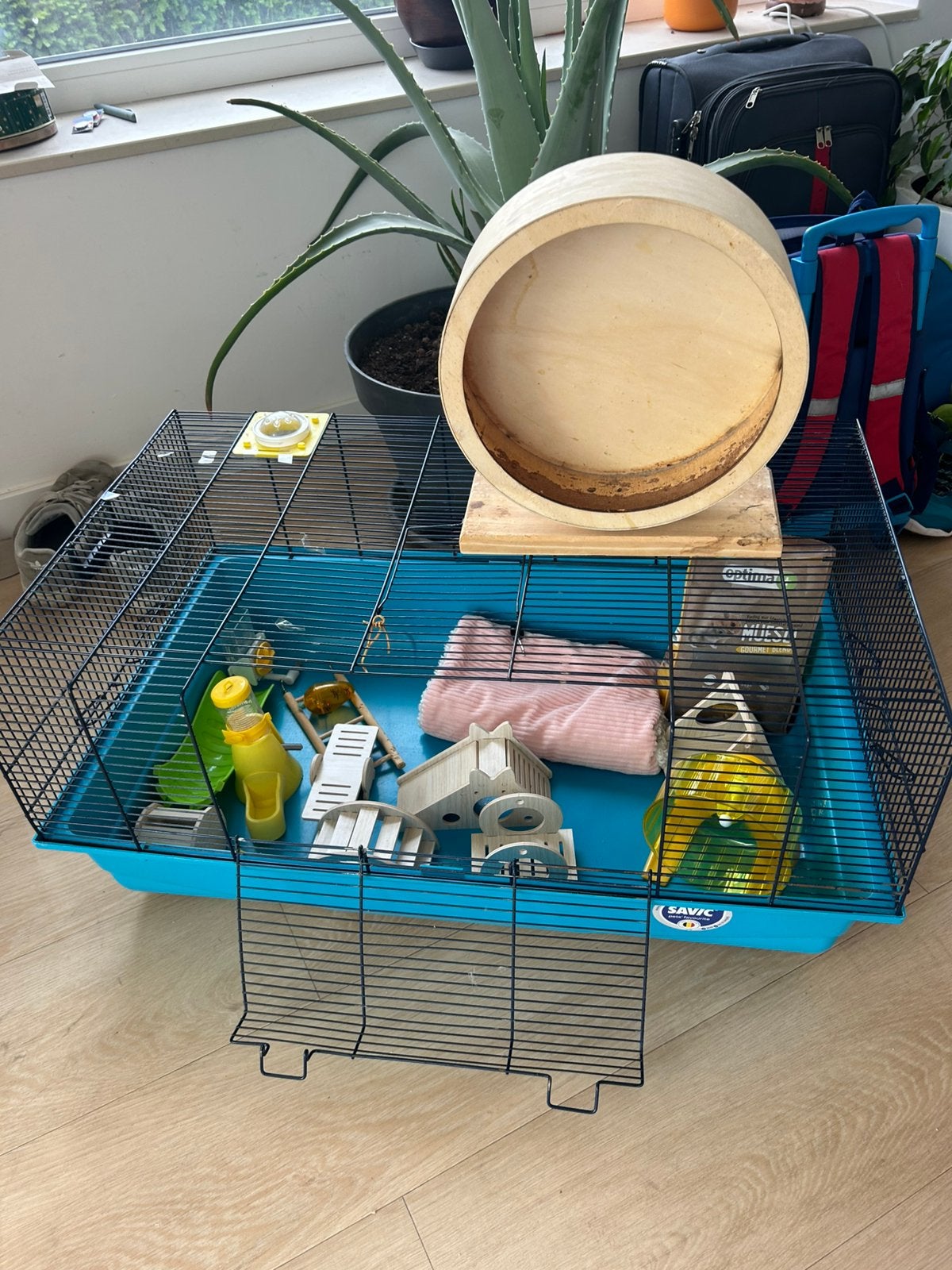 Hamsterkooi, Dieren en Toebehoren, Ophalen, Zo goed als nieuw, Hamster