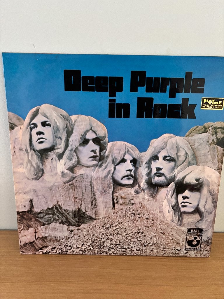 LP - Deep purple - Deep purple in rock, Cd's en Dvd's, Gatefold hoes, Ophalen of Verzenden, Gebruikt, 12 inch
