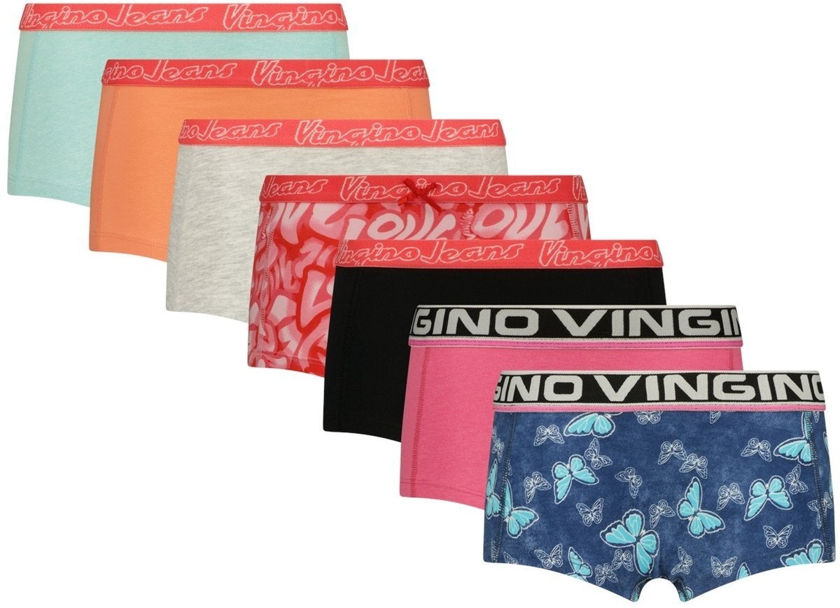 Vingino multipack 7 ondergoed meisjes, Nacht- of Onderkleding, Meisje, Nieuw, Ophalen of Verzenden