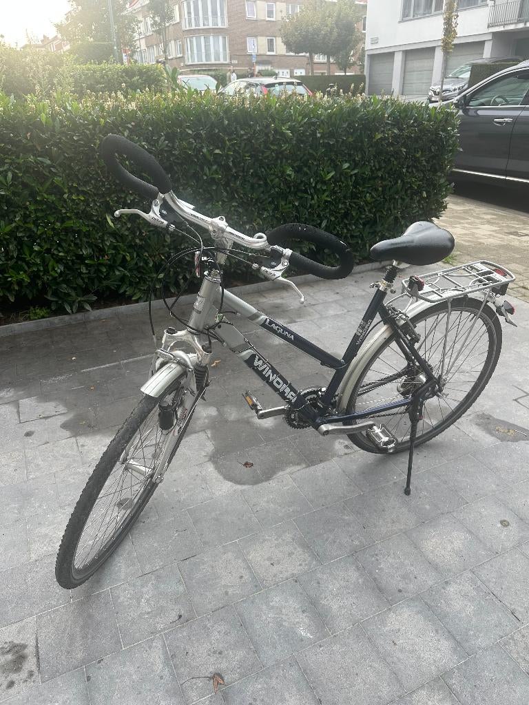 City bike, Vélos & Vélomoteurs, Vélos | Femmes | Vélos pour femme, Utilisé, Autres marques, 53 à 56 cm, Frein sur jante, Enlèvement ou Envoi