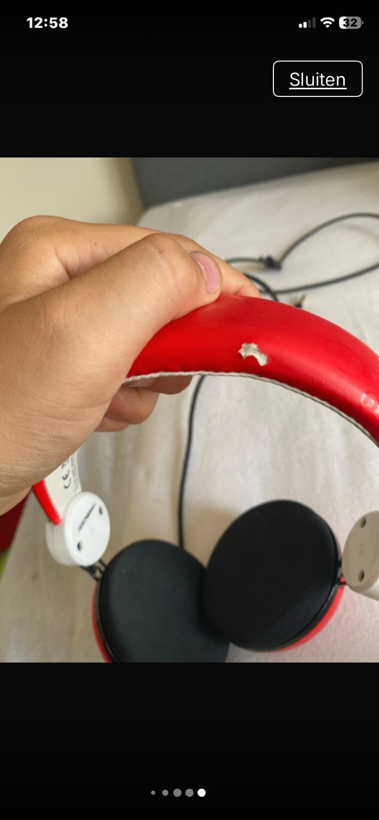 Hoofd telefoon, Ophalen of Verzenden, Zo goed als nieuw, Gaming
