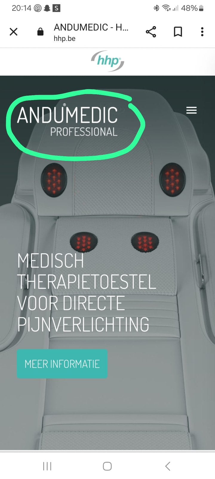 Andulatie matras, Sport en Fitness, Ophalen, Zo goed als nieuw