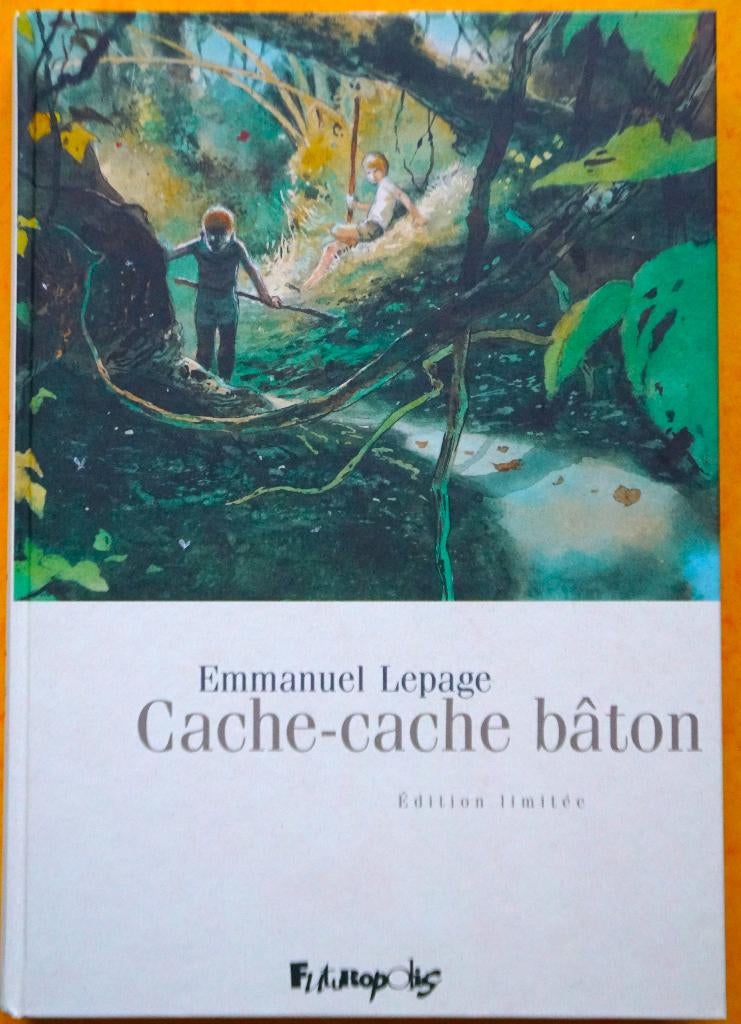 Emmanuel LEPAGE„Hide and seek stick”Inwijding+geschenken95€, Eén stripboek, Nieuw, Ophalen of Verzenden, Lepage Emmanuel