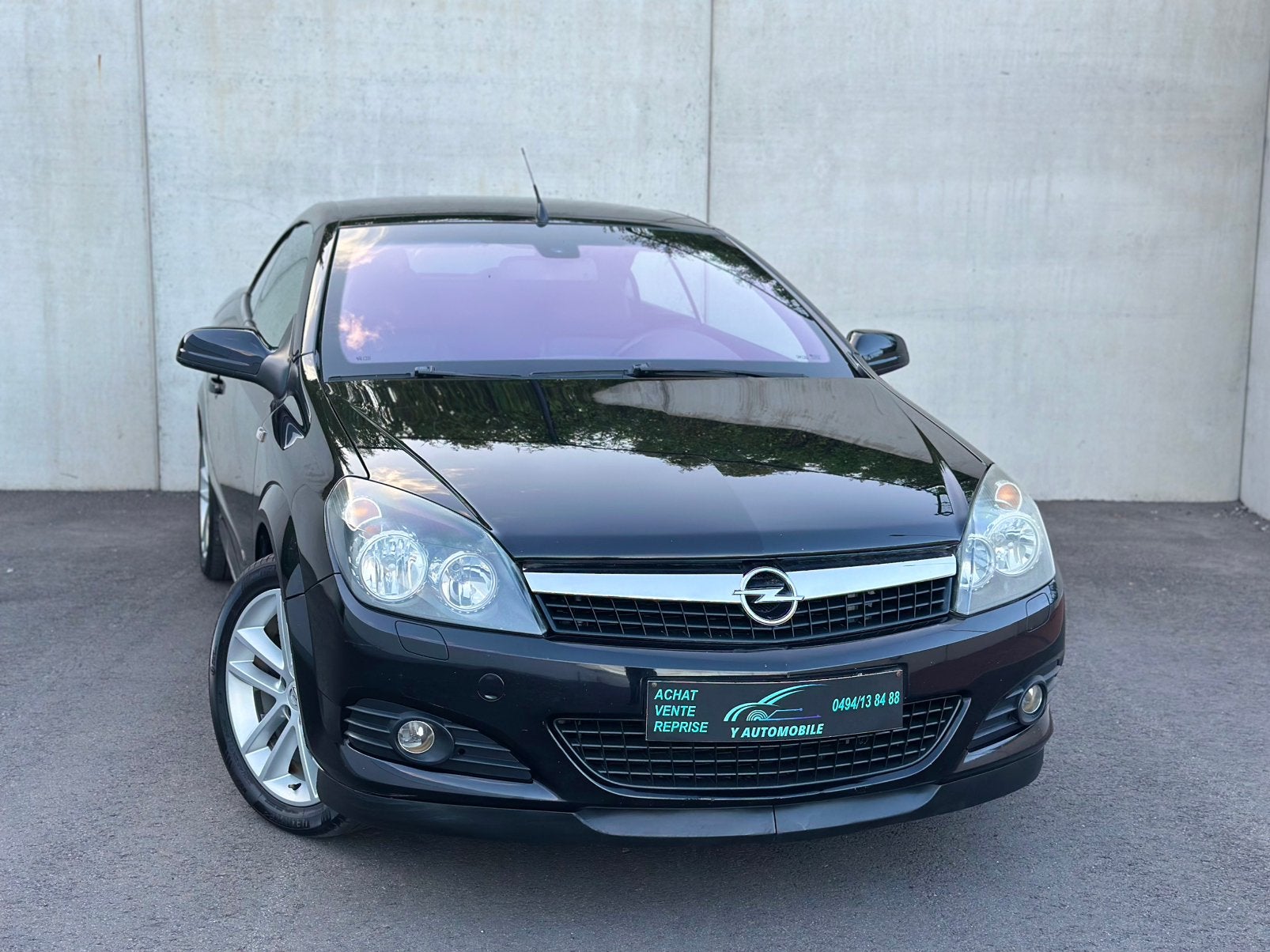 Opel Astra 1.6i TWINTOP CABRIOLET | GARANTIE 12MOIS, Autos, Cuir, Cabriolet, Boîte manuelle, Noir